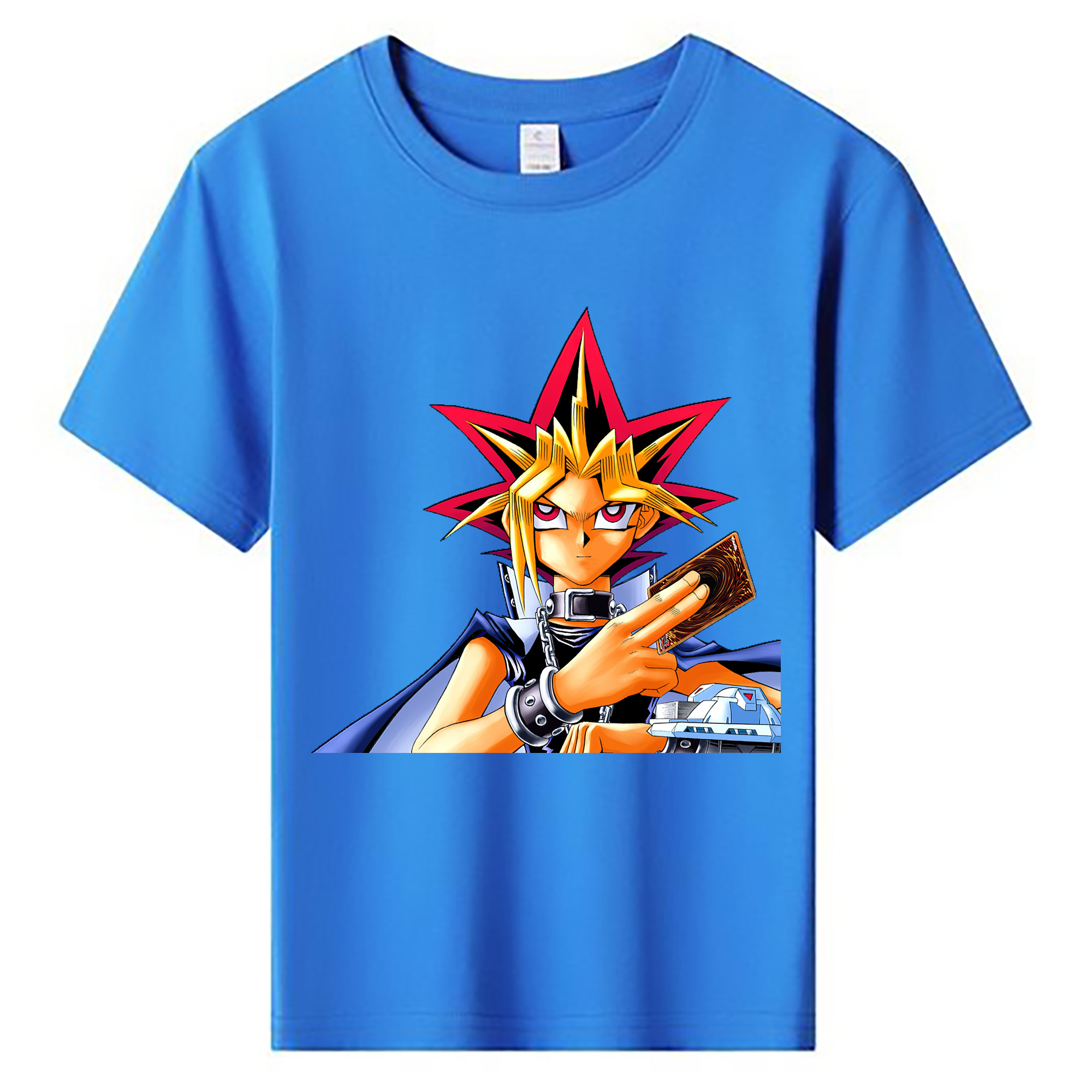（画像用） 遊☆戯☆王 Yu-Gi-Oh! 綿100％キッズTシャツ（フロントプリント）